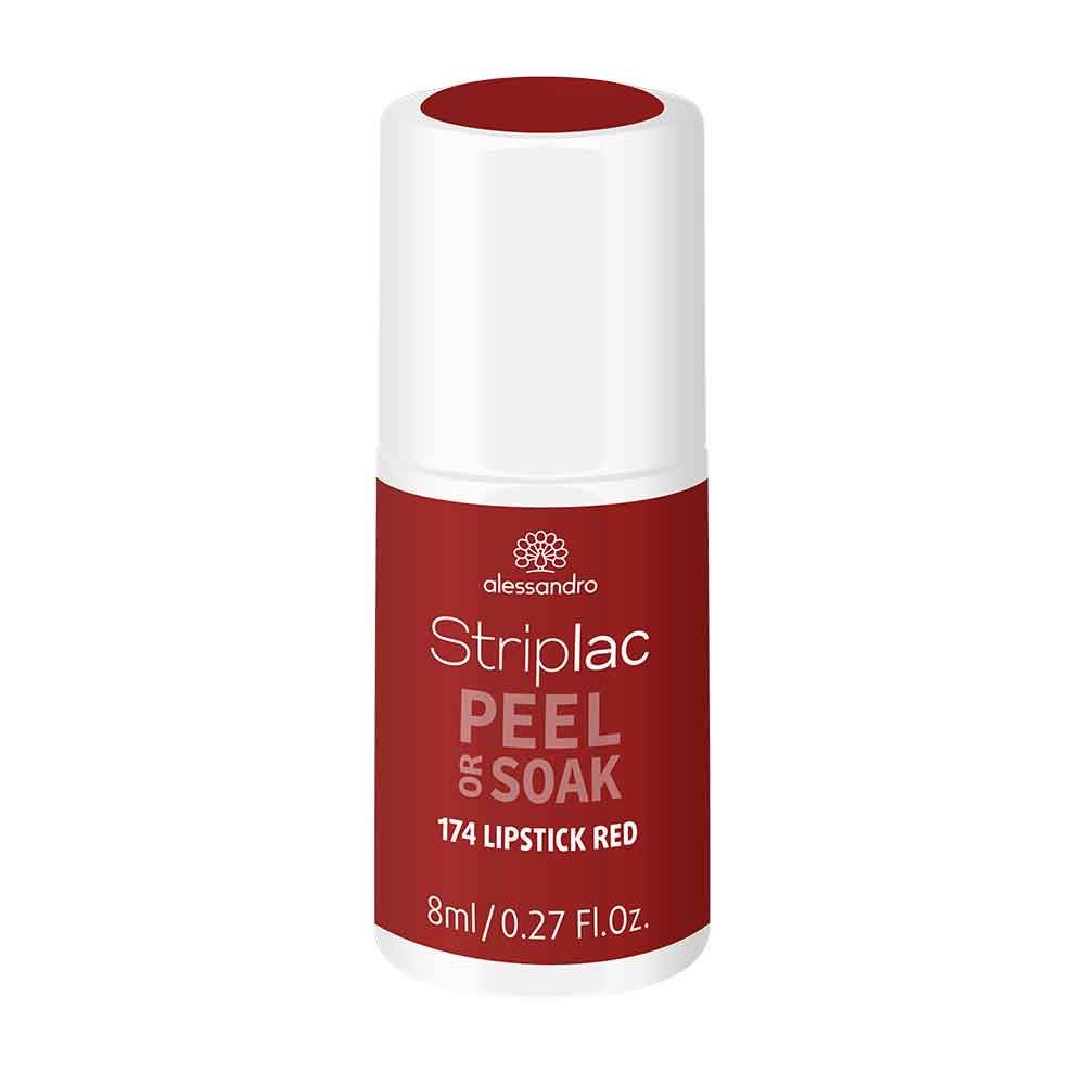 Alessandro International StripLac Peel or Soak 8 ml - 174 Lipstick Red