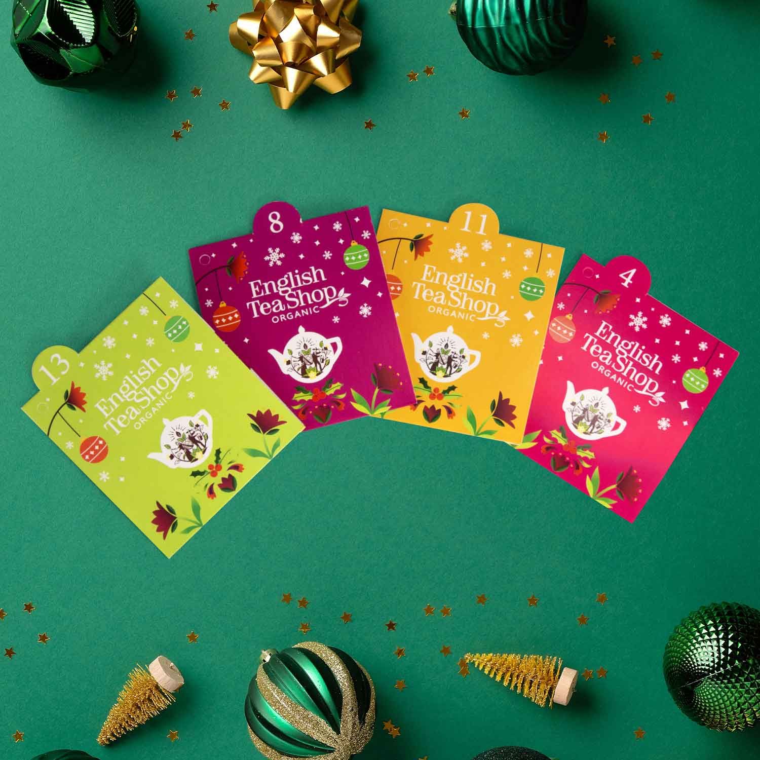 ETS - Tee Adventskalender Christmas Countdown rot bio