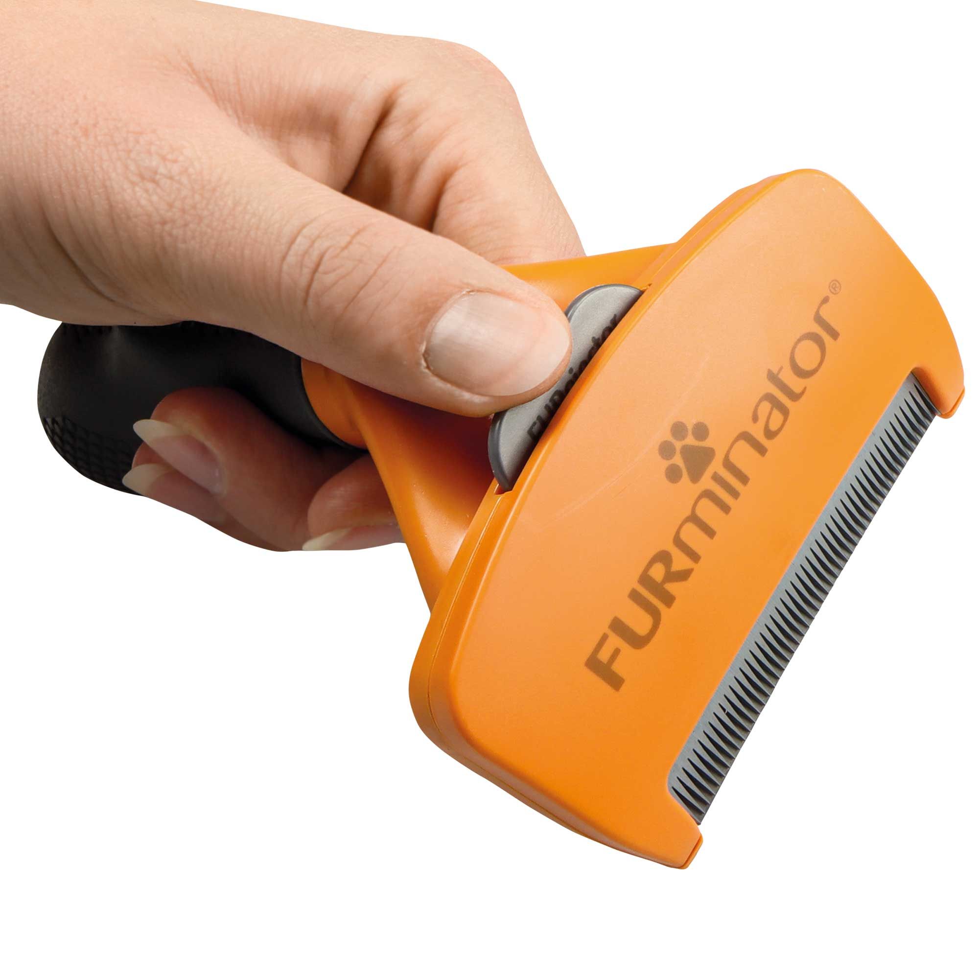 FURminator® deShedding Tool für langhaarige große Hunde