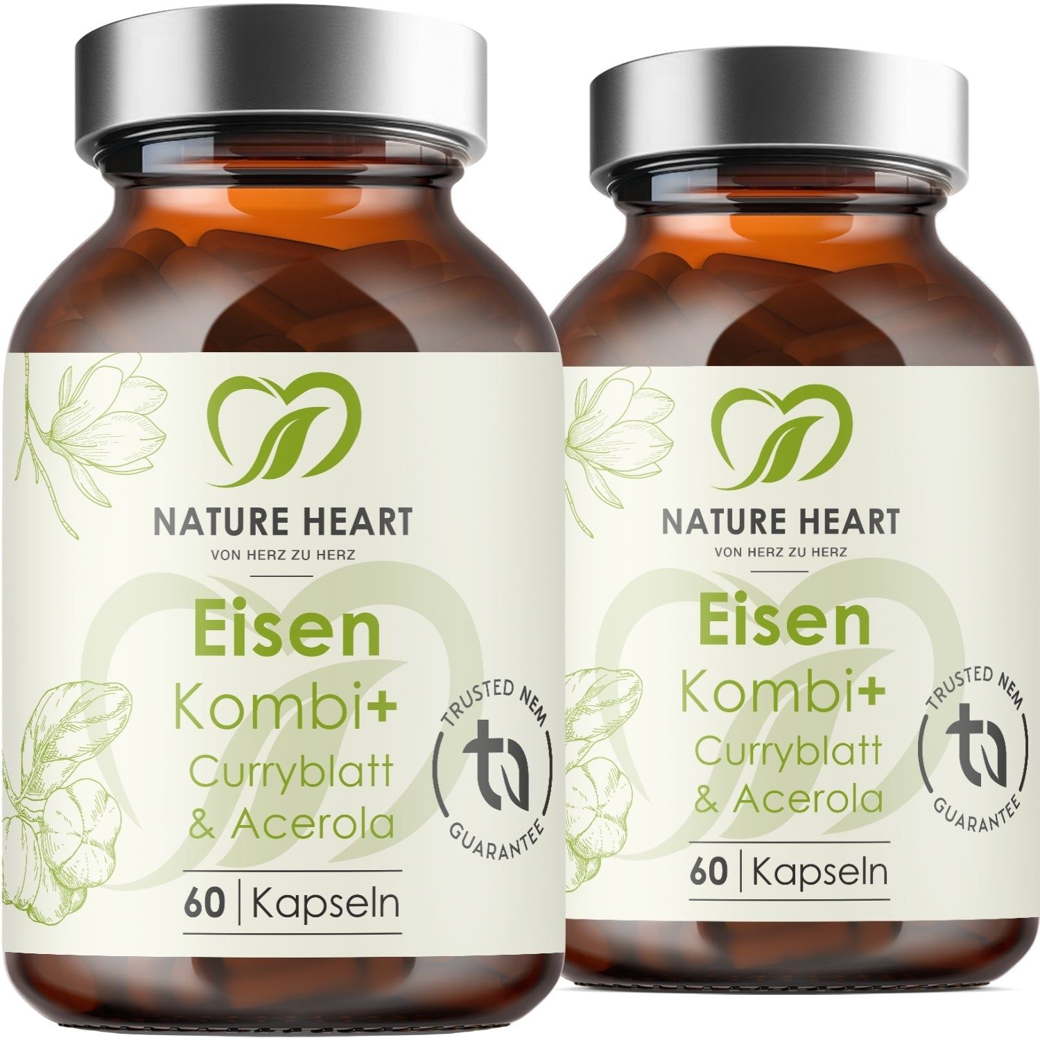 Nature Heart Eisen Kombi+ 2x60 St Kapseln