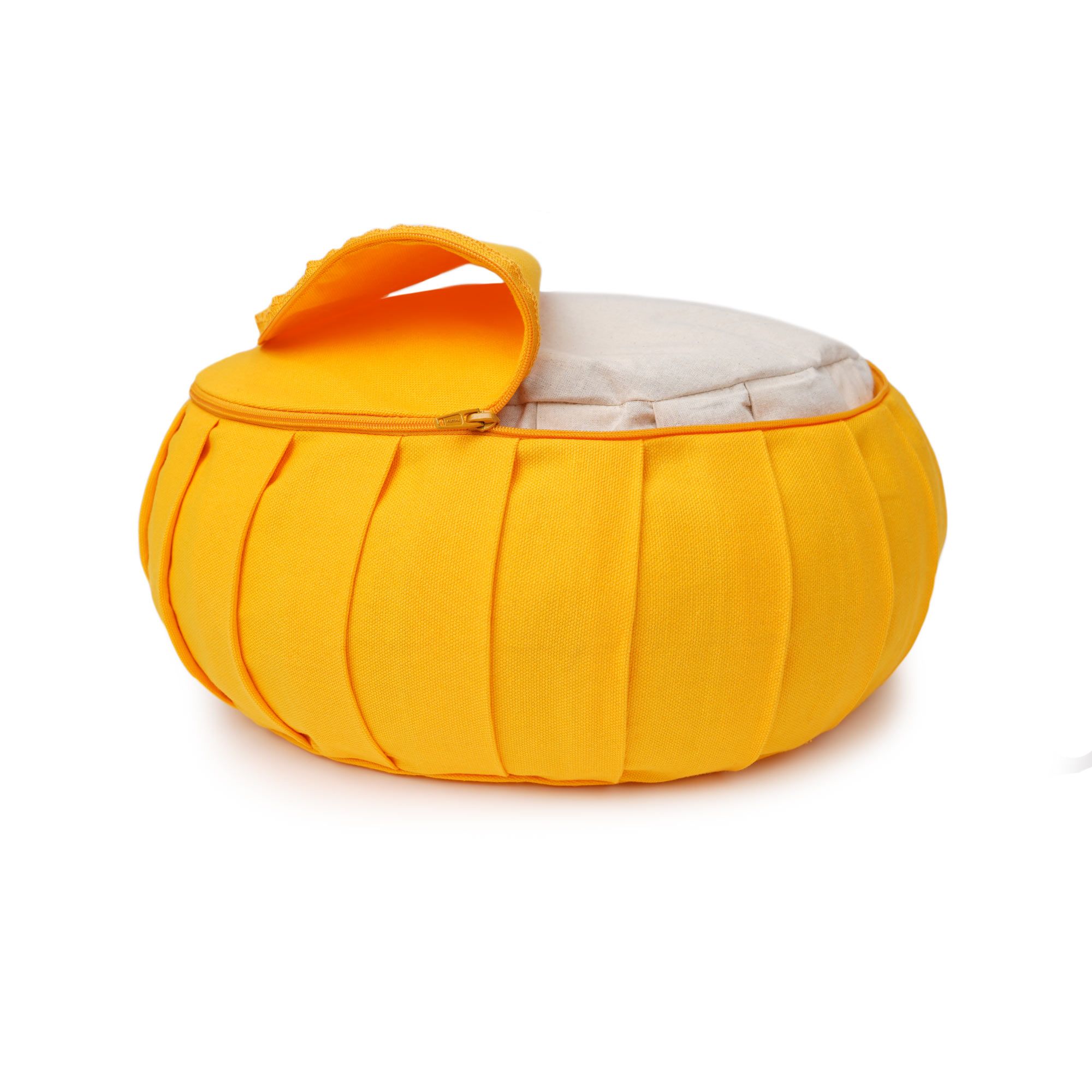 yogabox Meditationskissen / Yogakissen Zafu BASIC mit ZIP - dotter - 31 x 31 x 15,0 cm