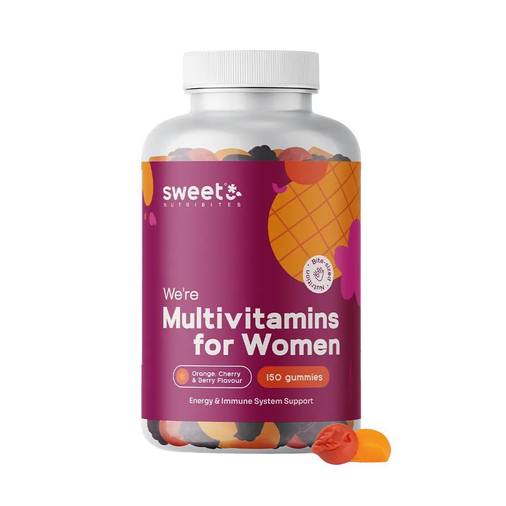 Sweet Nutribites Multivitaminen voor Vrouwen 150 Gummibeertjes