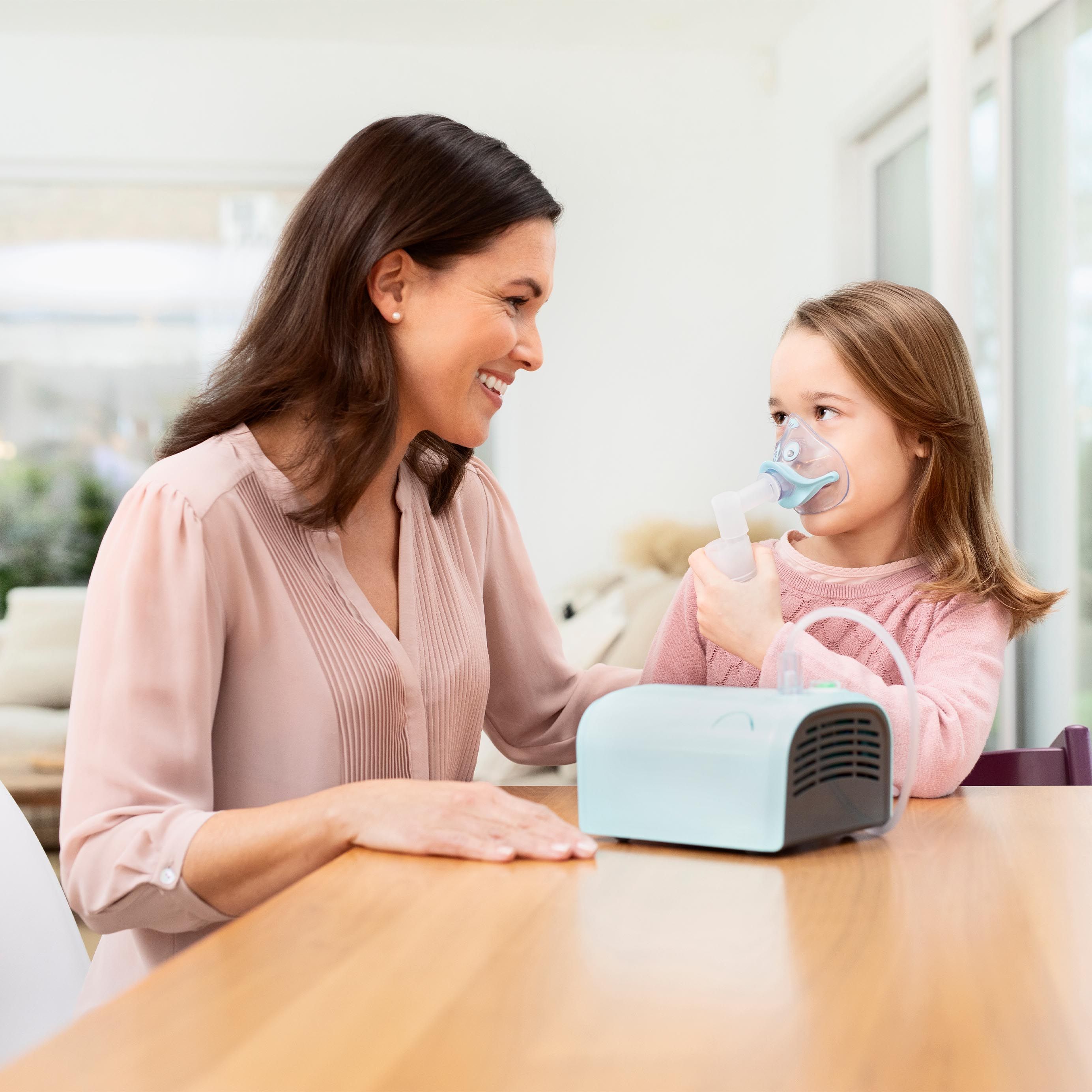 medisana IN 155 Kinder-Inhalator Vernebler für Asthma, Husten, Schnupfen