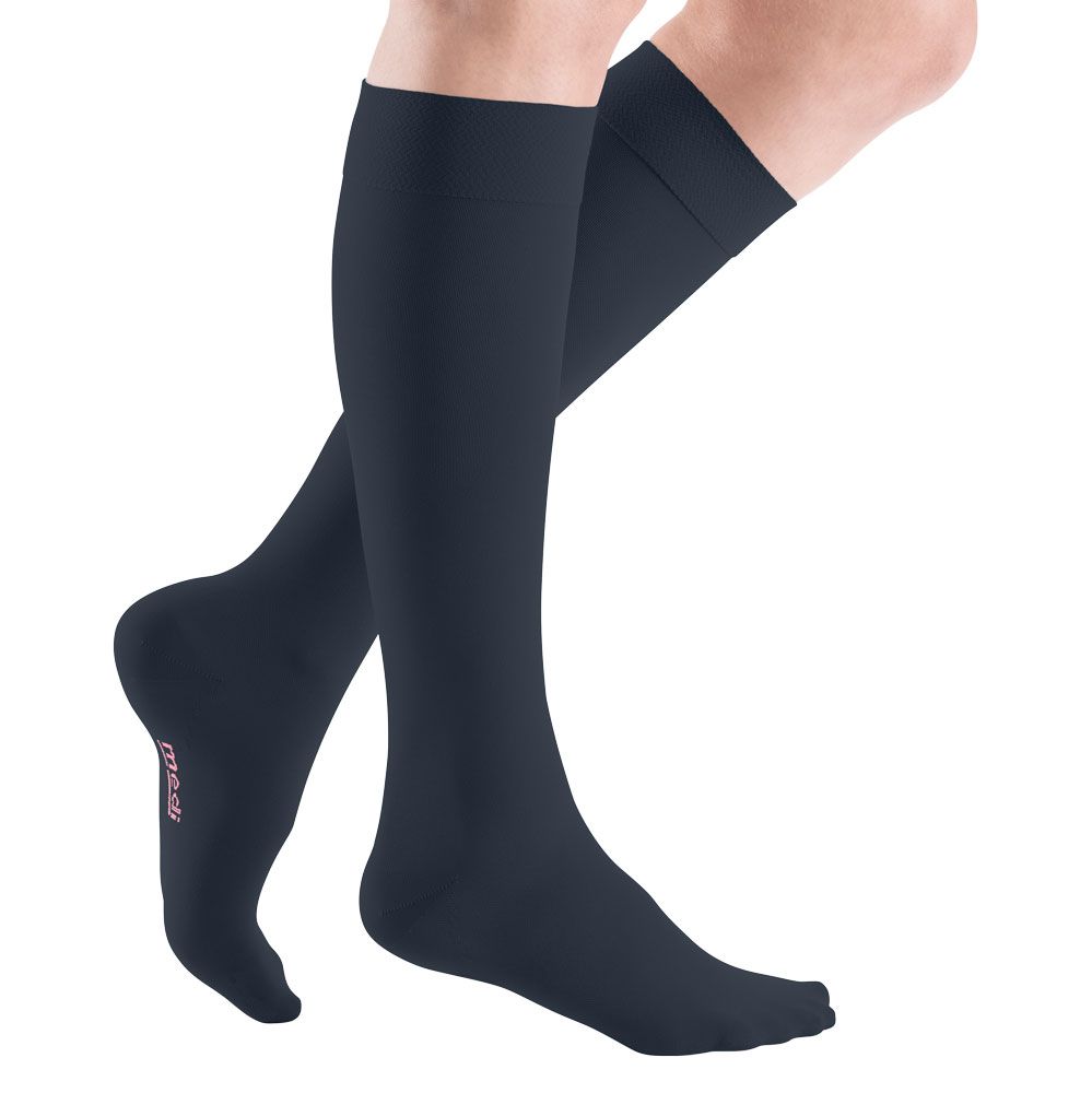 mediven elegance CCL1 AD Kompressionsstrümpfe normal (39-44 cm) mit Trikotabschlussrand