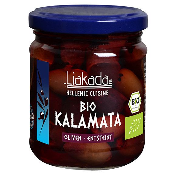 Liakada BIO Kalamata Oliven, entsteint