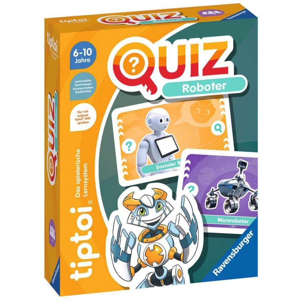 Ravensburger tiptoi Quiz Roboter, Quizspiel 1 St