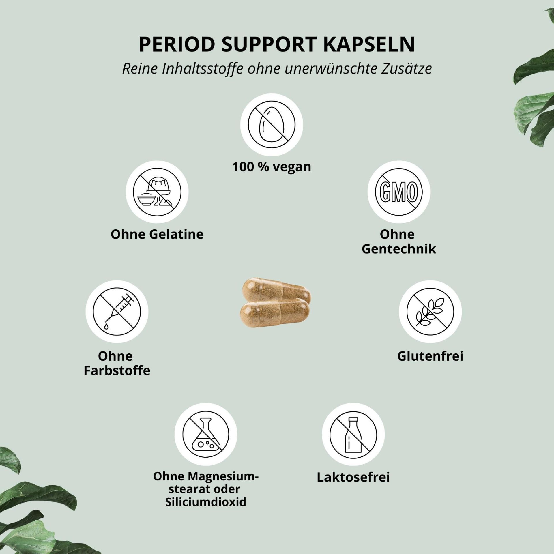 Nutri+ Period Support 90 St Kapseln