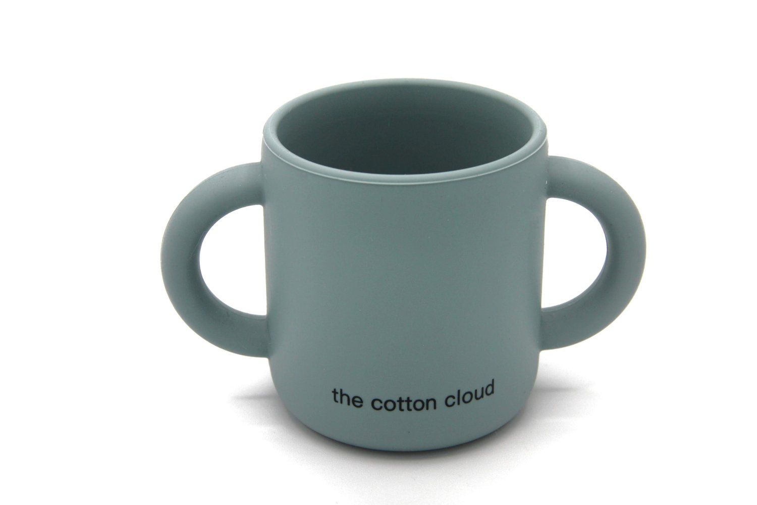the cotton cloud Becher aus Silikon Jade