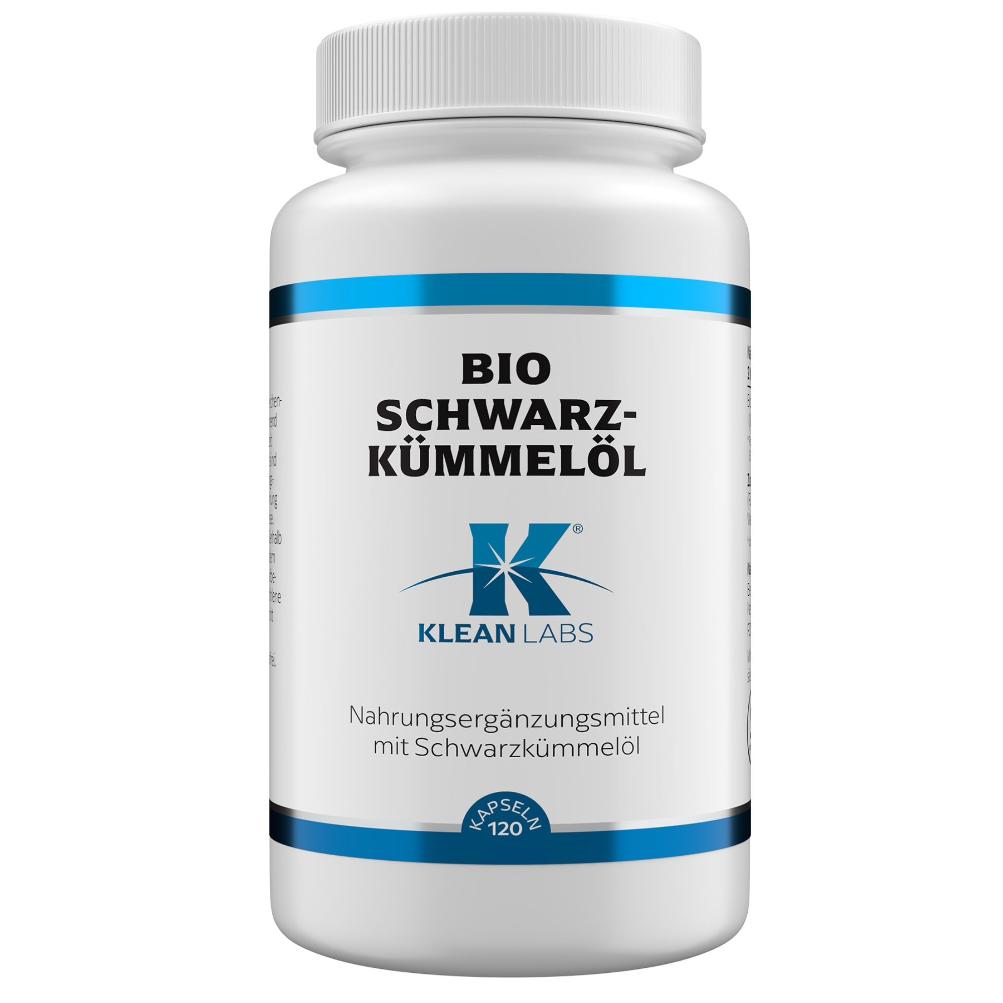 Klean Labs Schwarzkümmelöl 500 mg vegan 120 St Kapseln