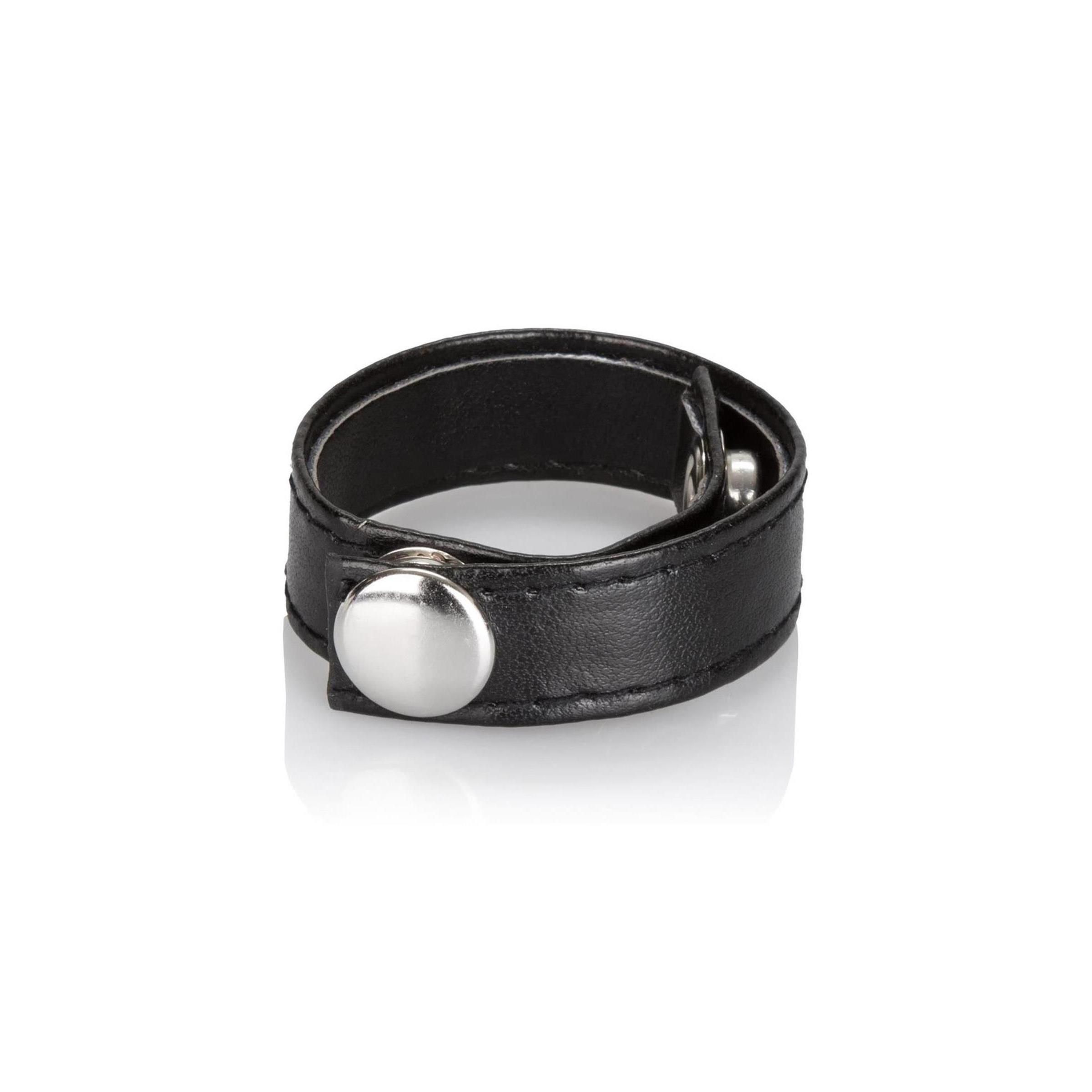 CalExotics - Leather 3-Snap Ring