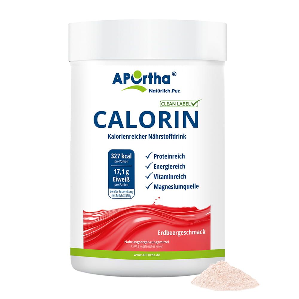 Aportha Calorin Kalorien Nährstoffdrink Erdbeere 1200 g Pulver