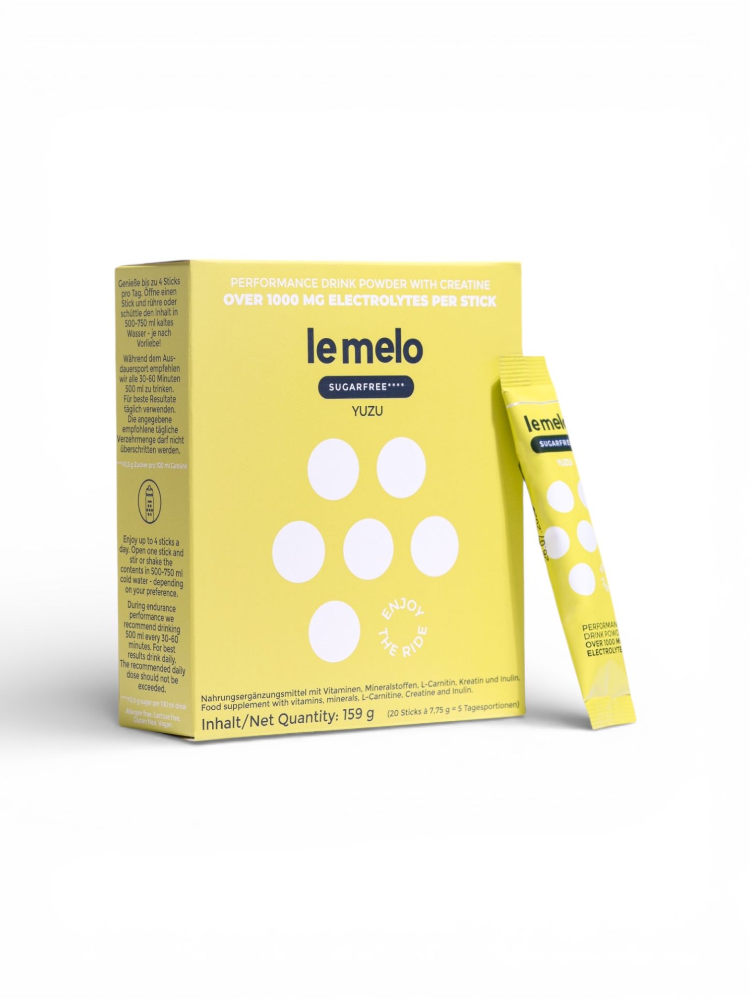 le melo YUZU - funktionale Hydration ohne Zucker