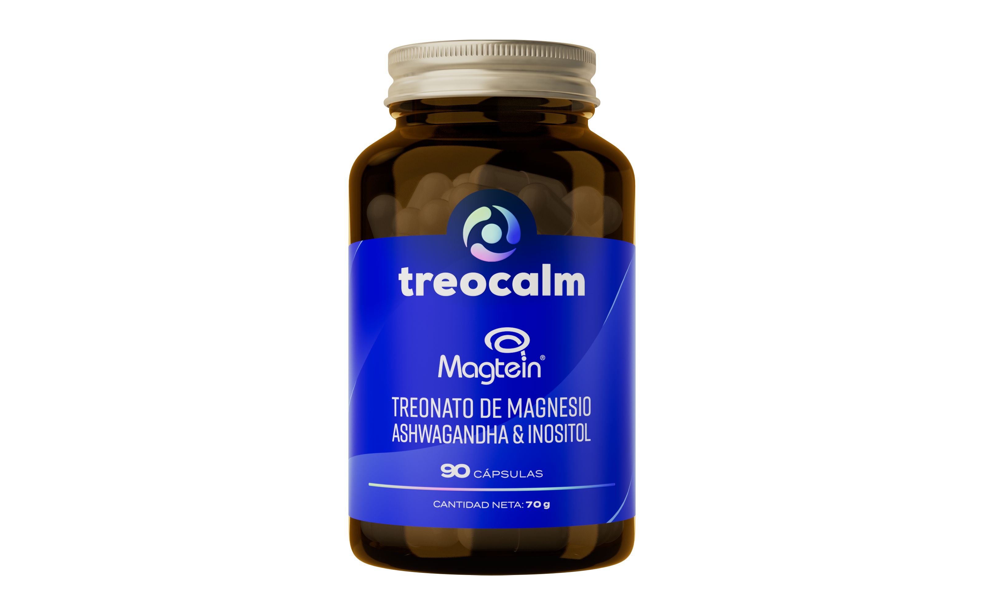 Treovita Treocalm Magnesio L-Treonato Magtein® + Ashwagandha + Inositolo