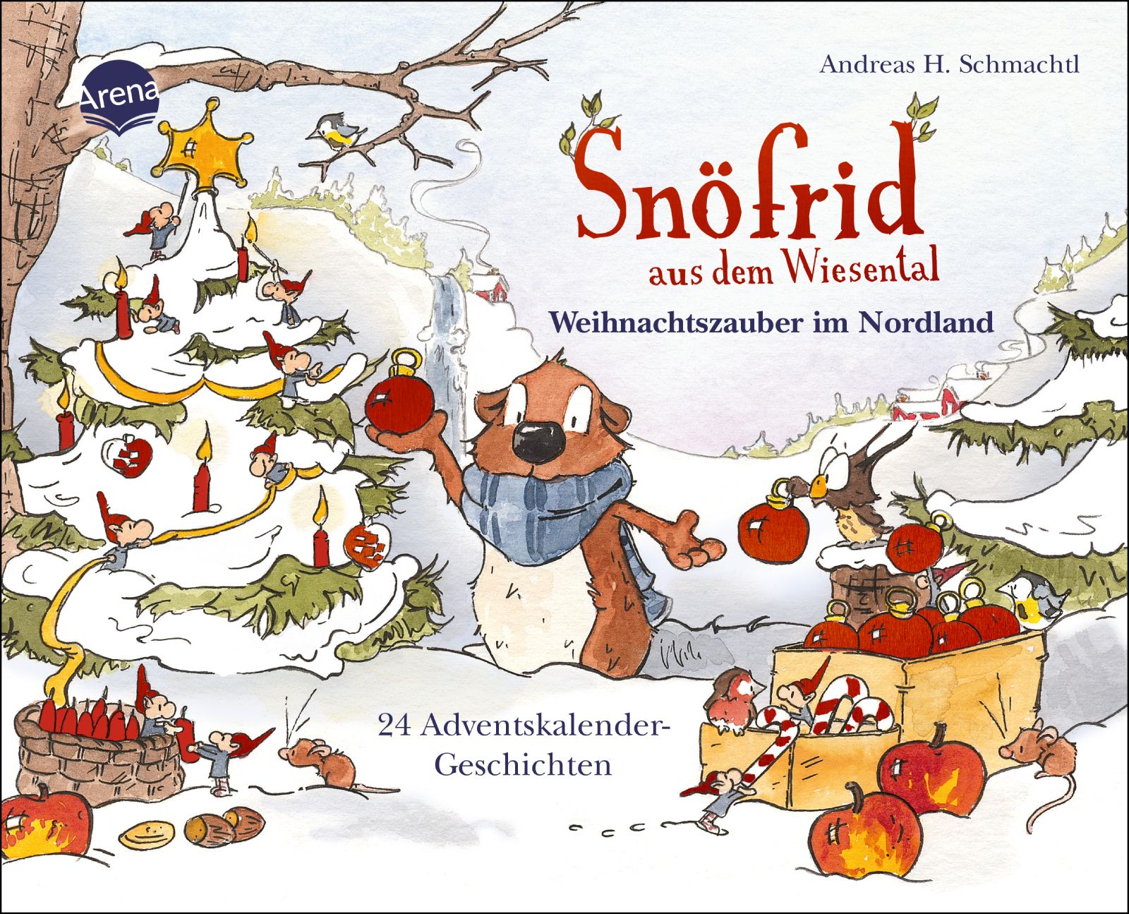 Snöfrid aus dem Wiesental. Weihnachtszauber im Nordland. 24 Adventskalender-Geschichten