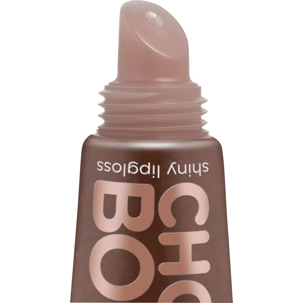 Applikator für glänzenden Lippenstift in Braun.