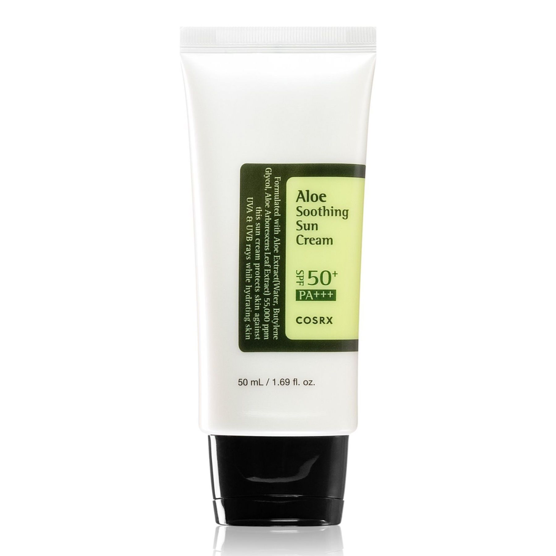 COSRX Soothing Sun Cream SPF 50+ Sonnenschutzcreme mit Aloe Vera