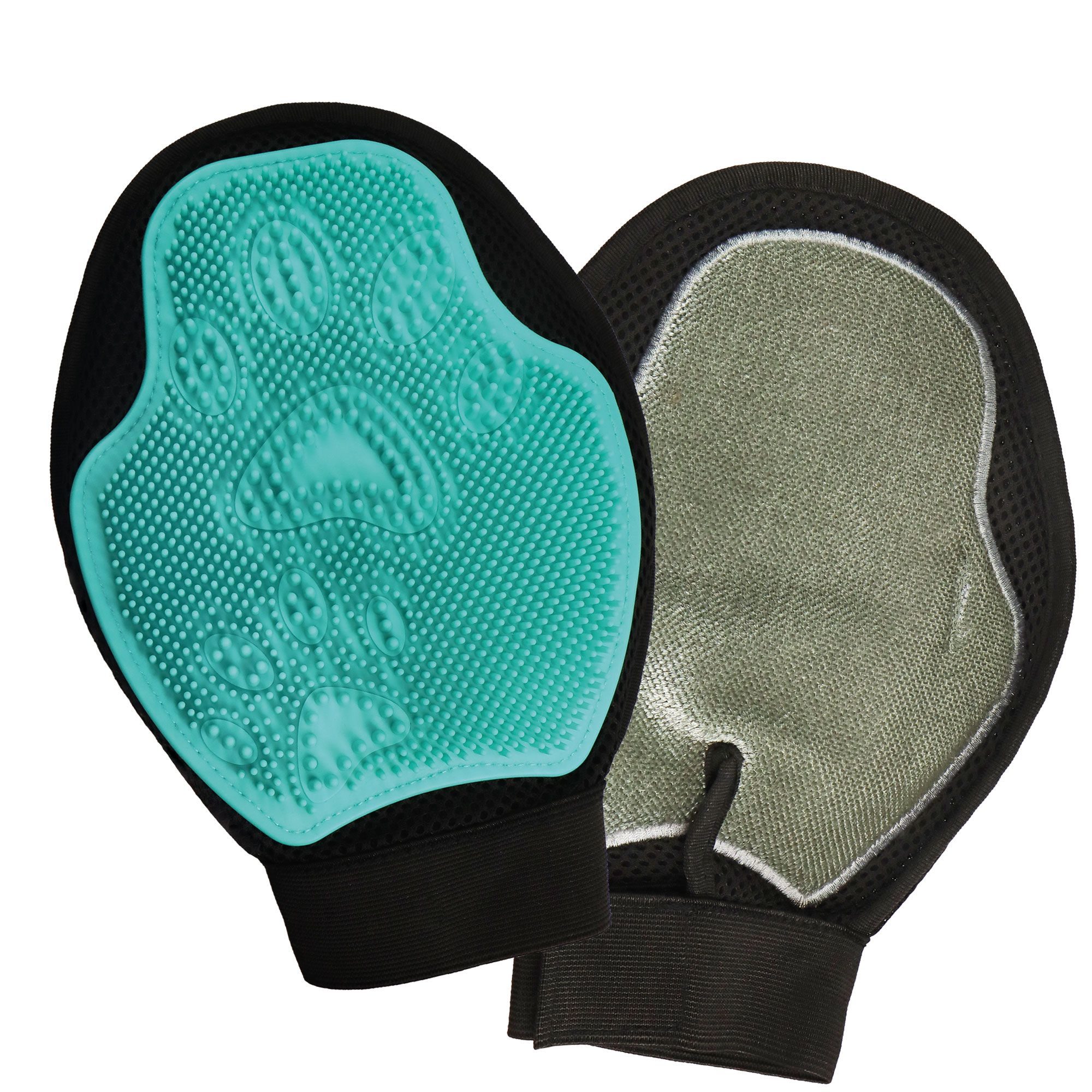 ANAH Fellpflege Handschuh 2-in-1 - Beidseitig verwendbar