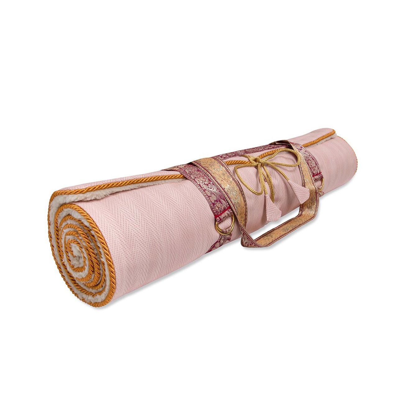 Yoga Meditation Rug Mat - Rose Weave