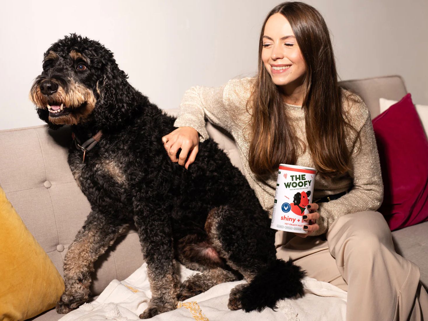 THE WOOFY Leckerli für Hunde zur Fellpflege