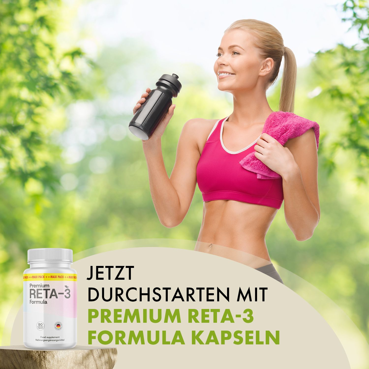 Premium Reta-3 Formula Kapseln