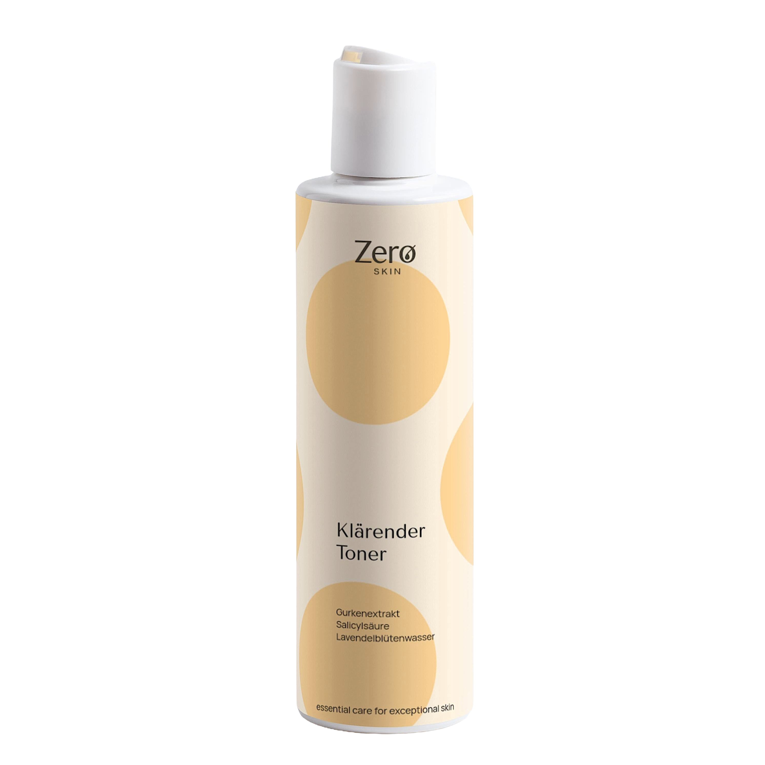 Zero Skin Klärender Toner, porenverfeinernd ausgleichend für ölige und Mischhaut