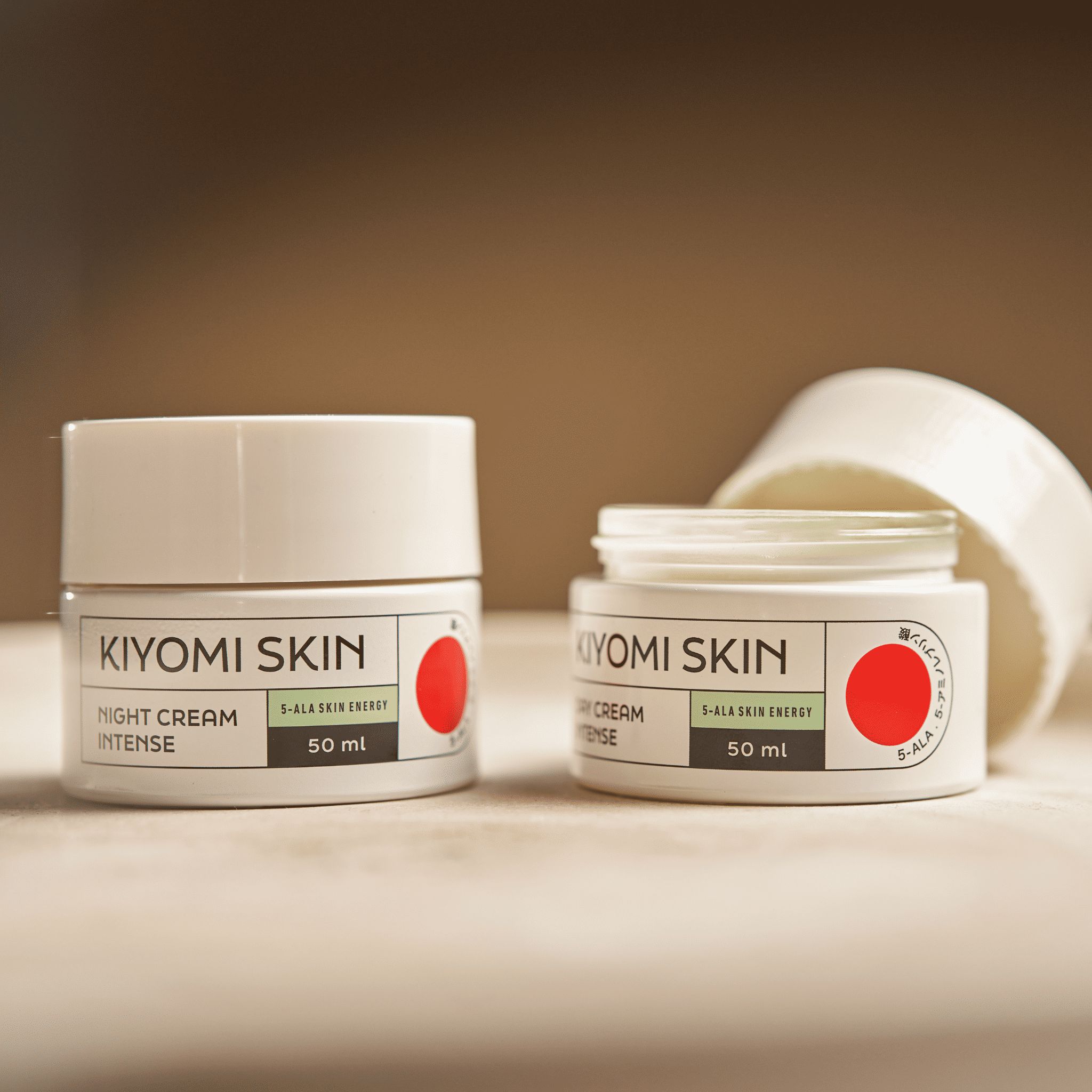 Intensive Tagescreme und Nachtcreme Set – Feuchtigkeit & Regeneration mit 5-ALA, Resveratrol
