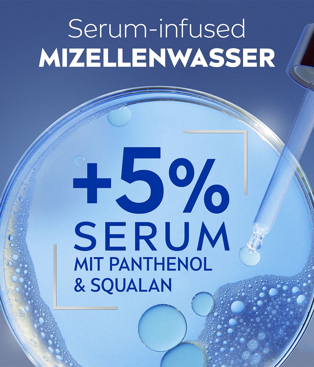 NIVEA Mizellenwasser Regeneration Make-Up Entferner