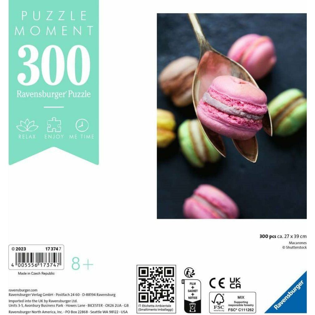 ravensburger Puzzle Moment: Makronen 300 Teile