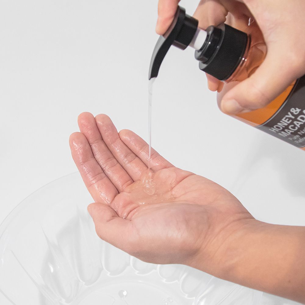 KUNDAL Honey & Macadamia Duschgel Pink Grapefruit – pH-balanciert