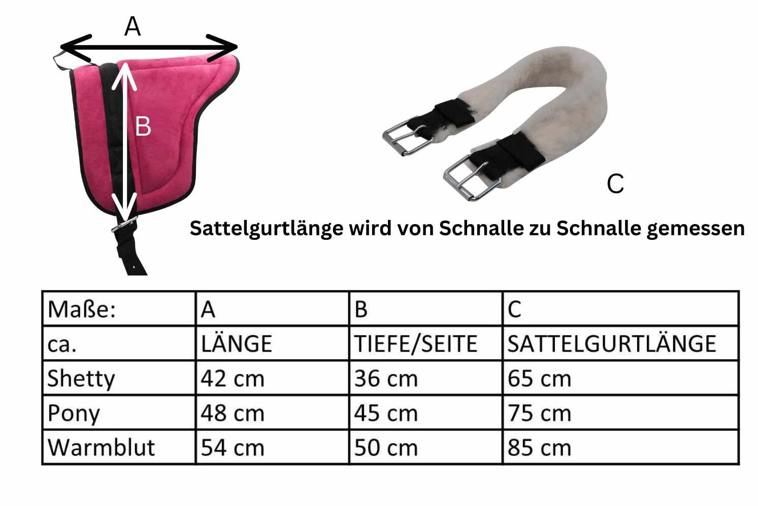 AMKA  Reitpad Bareback Pad