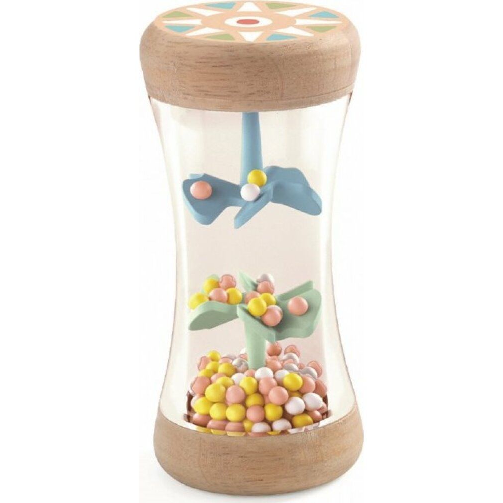djeco Perlenrassel aus Holz mit Propellern