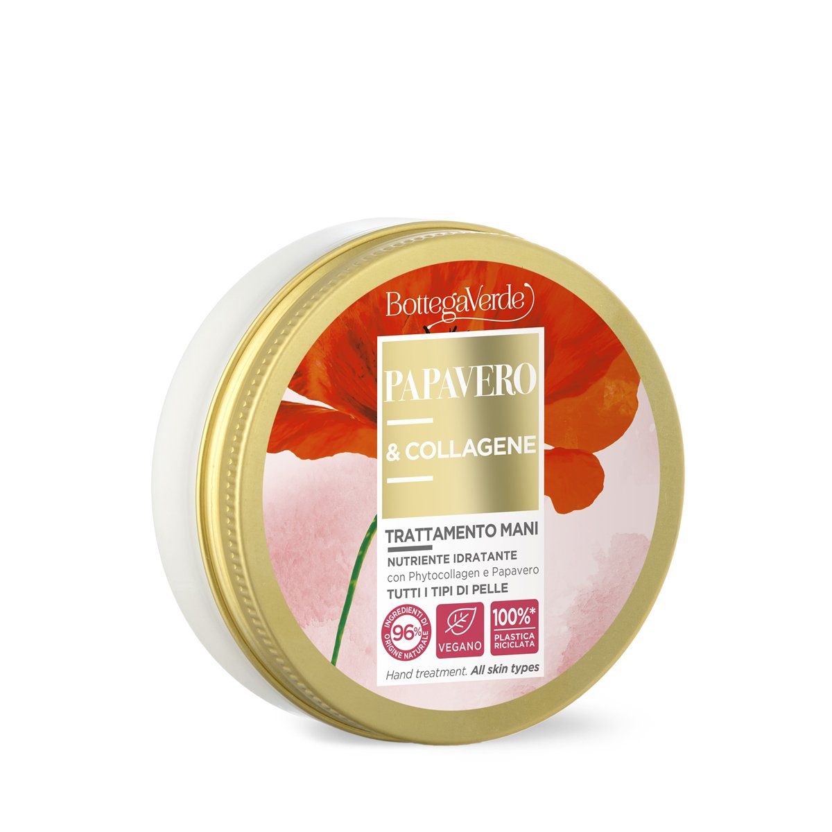 Bottega Verde Papavero e Collagene - Trattamento mani