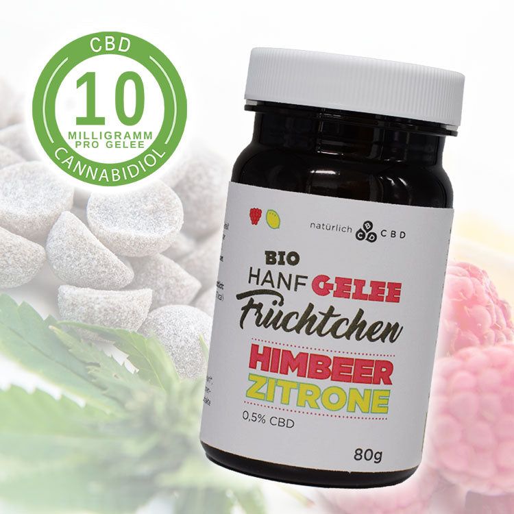 CBD BIO Früchtchen 80 g Bonbons