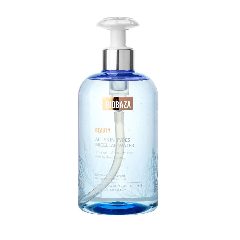 Biobaza Beauty Mizellenwasser mit Hyaluronsäure 500 ml