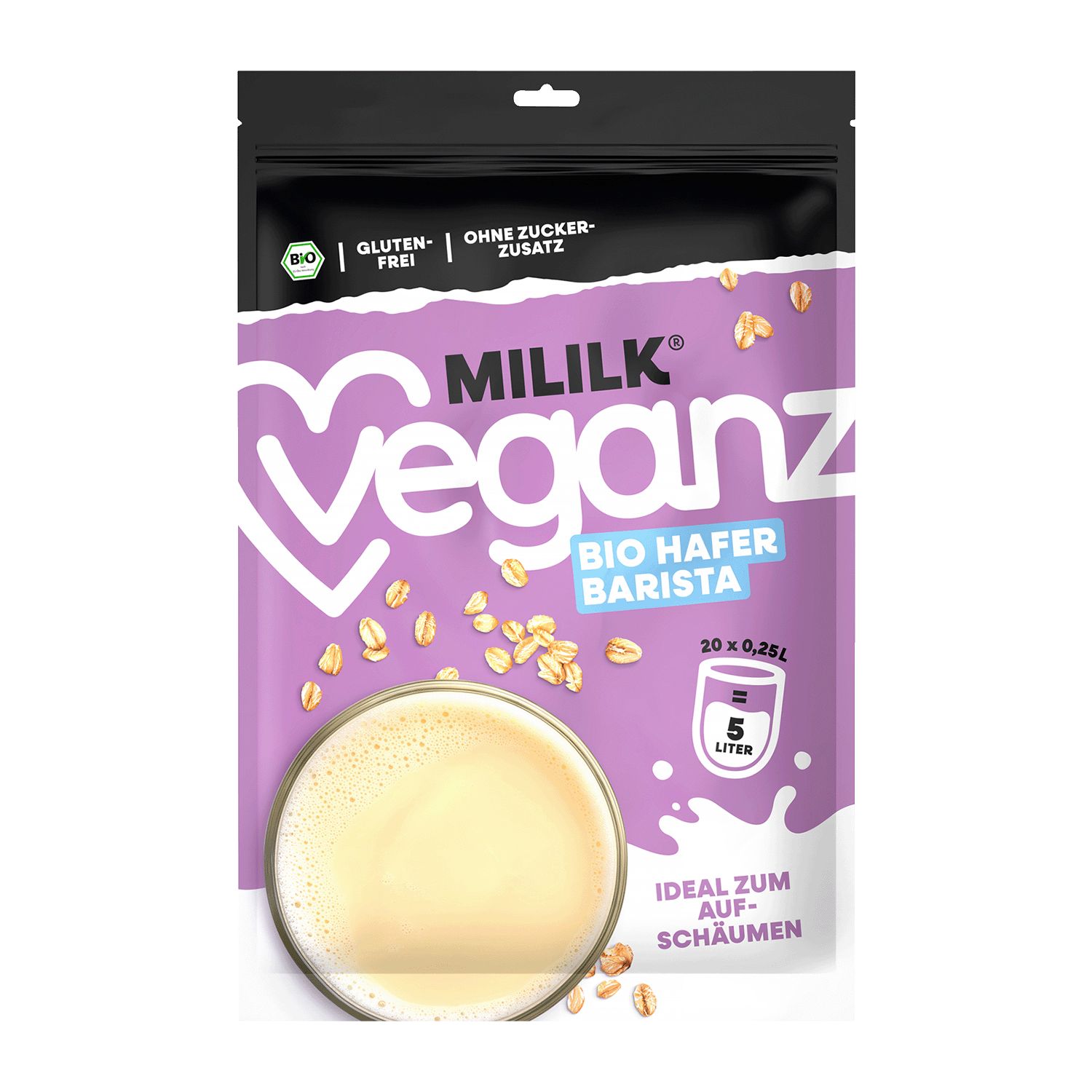 Veganz Mililk Hafer Barista Sheets für Haferdrink