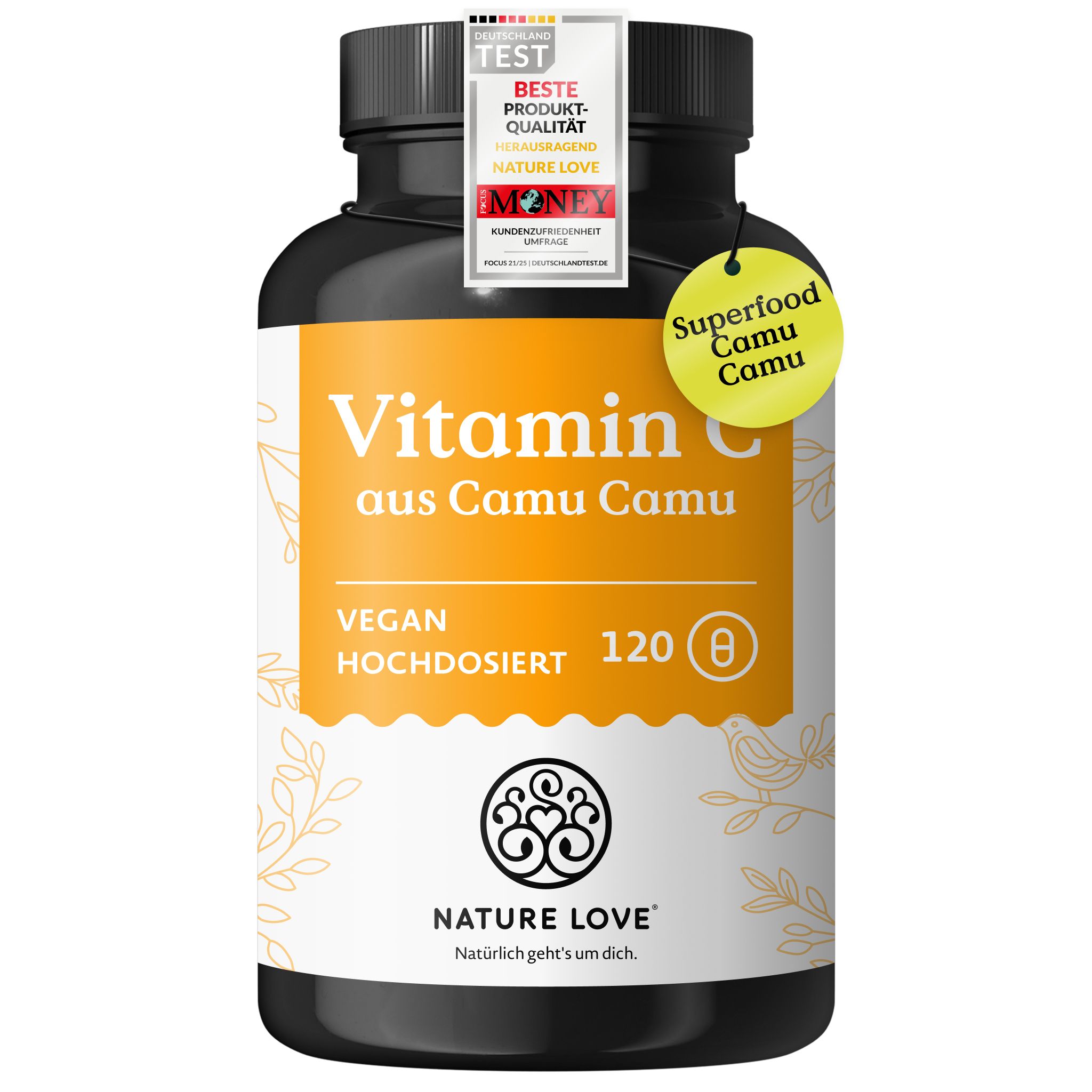 NATURE LOVE® Vitamina C da estratto di camu camu