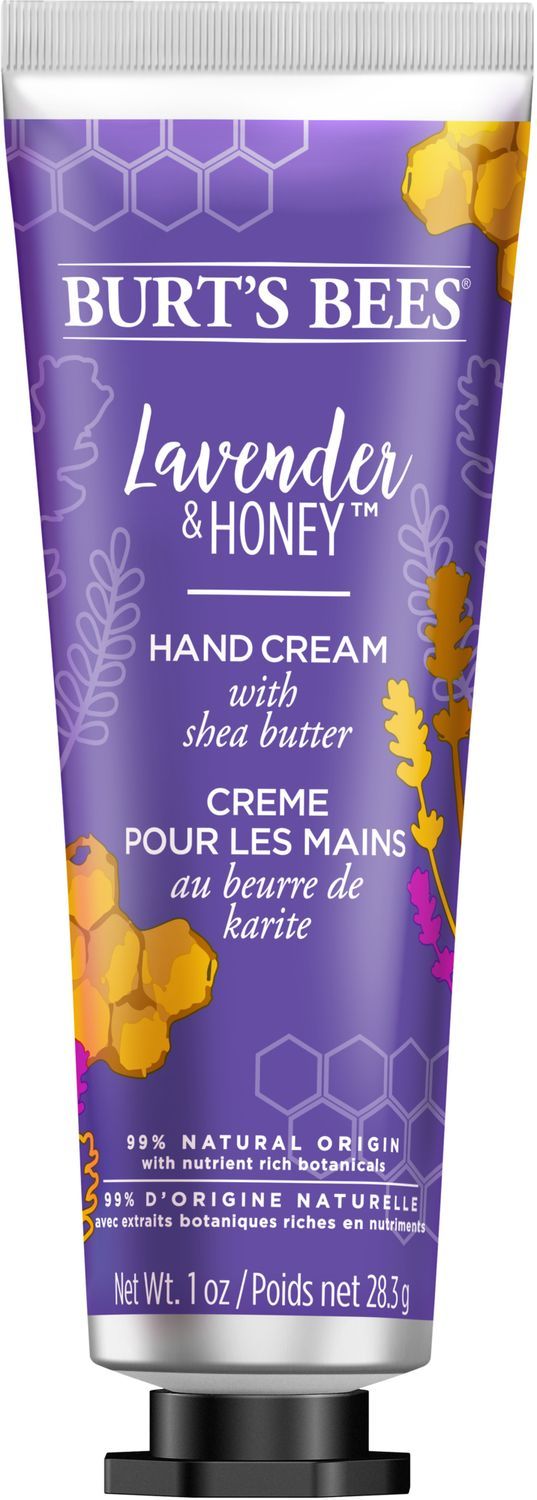 Burt's Bees Handcreme Lavendel & Honig Tube mit Sheabutter.