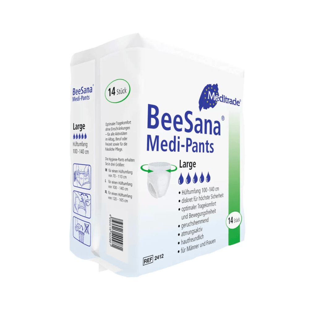BeeSana® Medi-Pants 6 St Inkontinenzslip