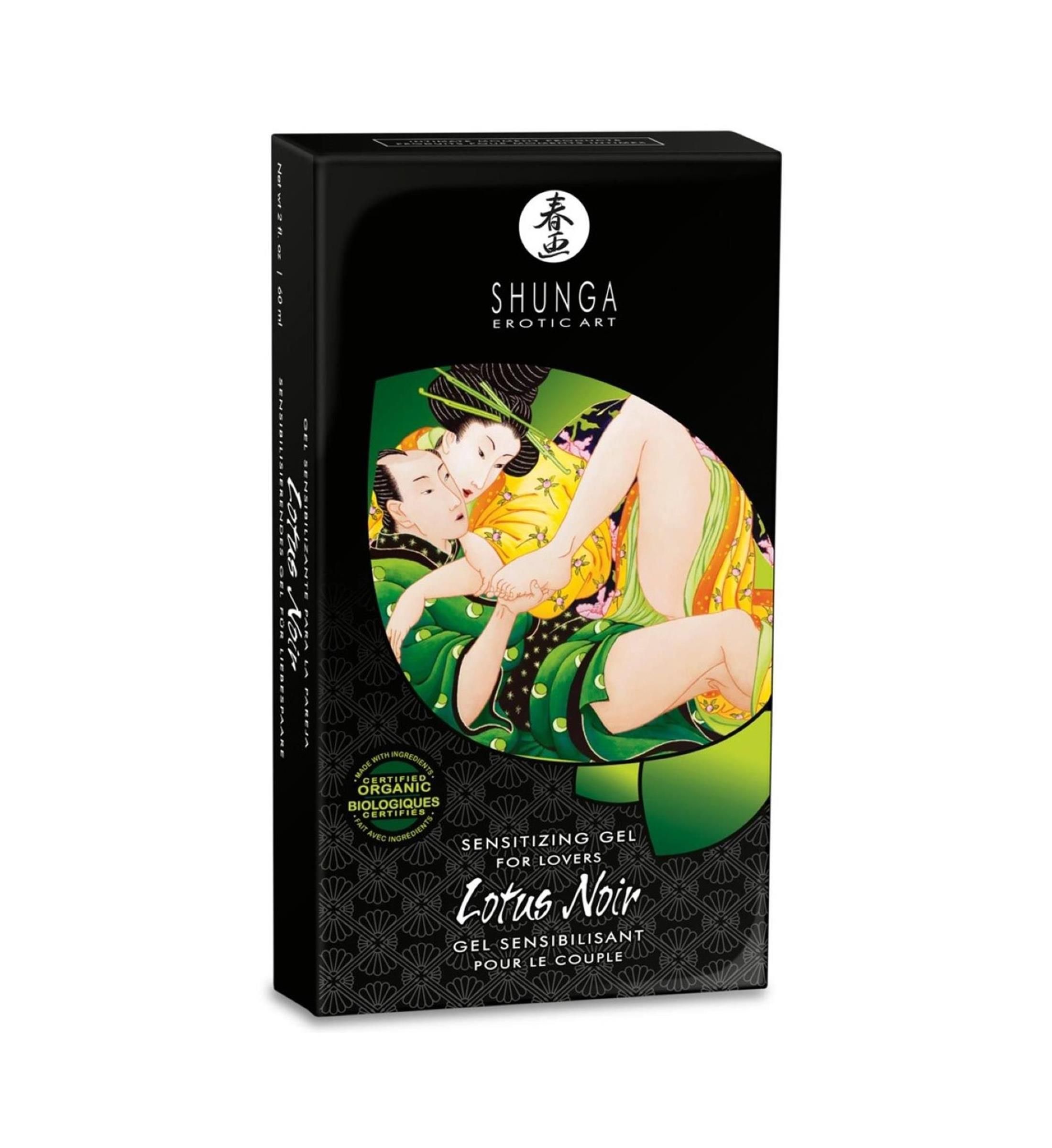 Shunga - Lotus Noir Sensitizing Gel 60 ml
