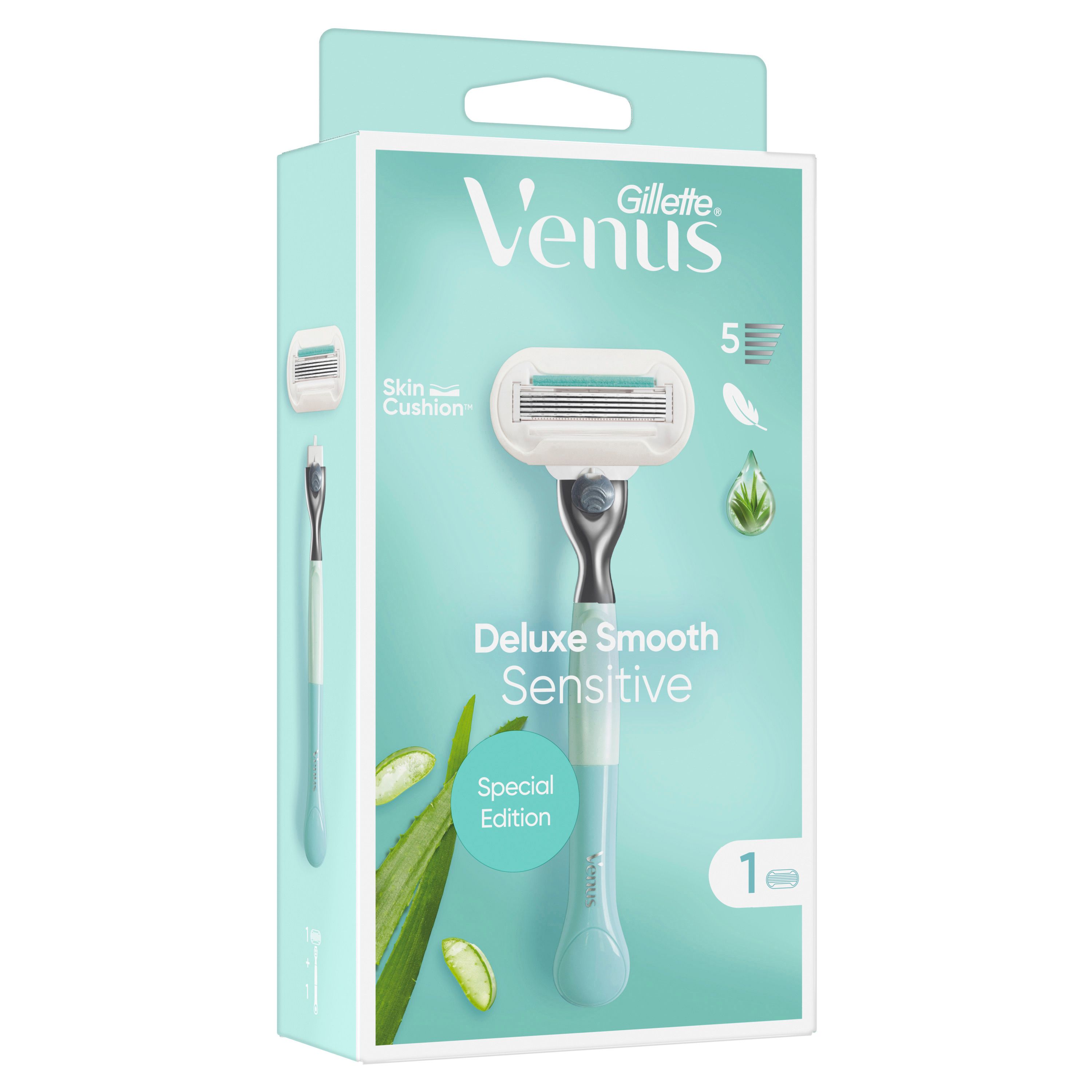 Gillette Venus - Damennassrasierer "Deluxe Smooth Sensitiv"