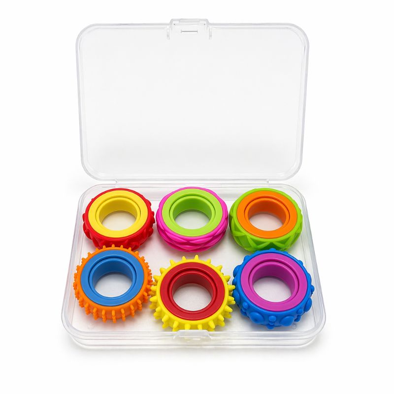 Theralino Rotating Fingerringe 6 St