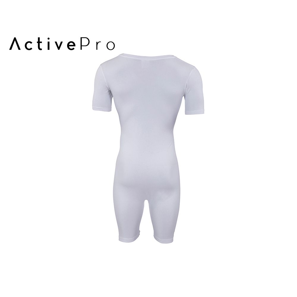 ActivePro Pflegebody kurzarm Beinreißverschluss
