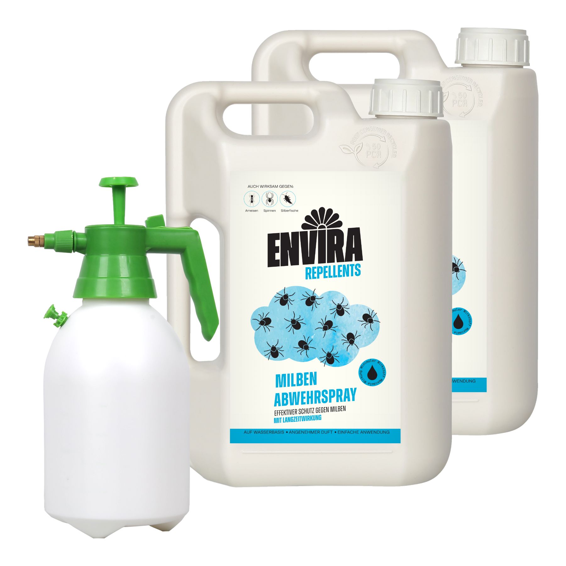 Envira Milben Abwehrspray mit Drucksprüher