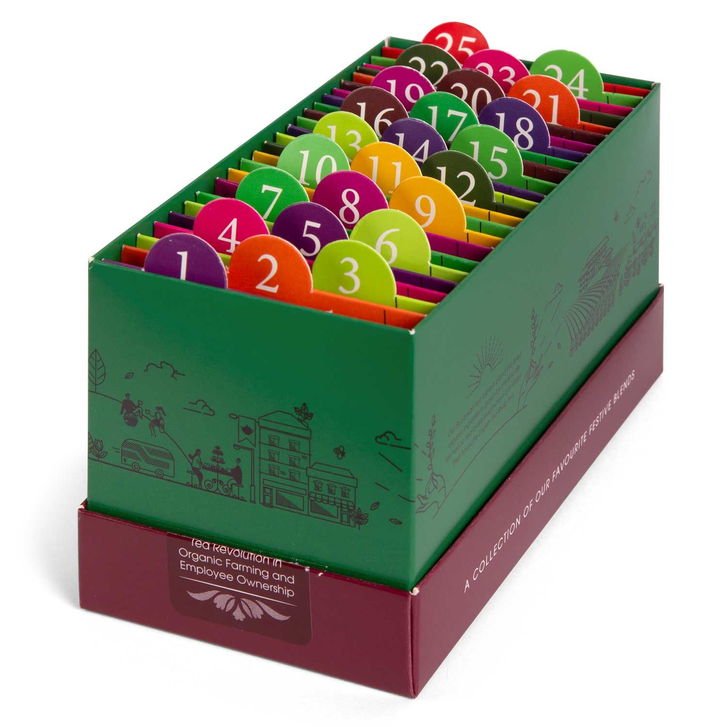 ETS - Tee Adventskalender Christmas Countdown grün bio