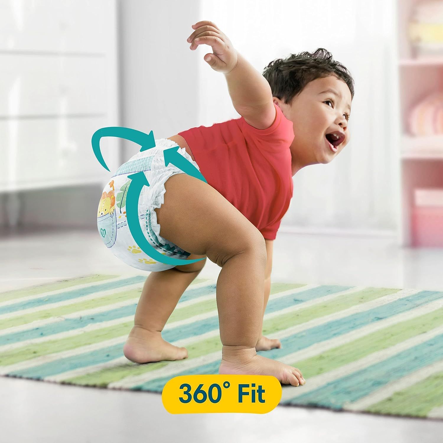 Pampers Windeln Pants Größe 4 (9-15kg) Baby-Dry