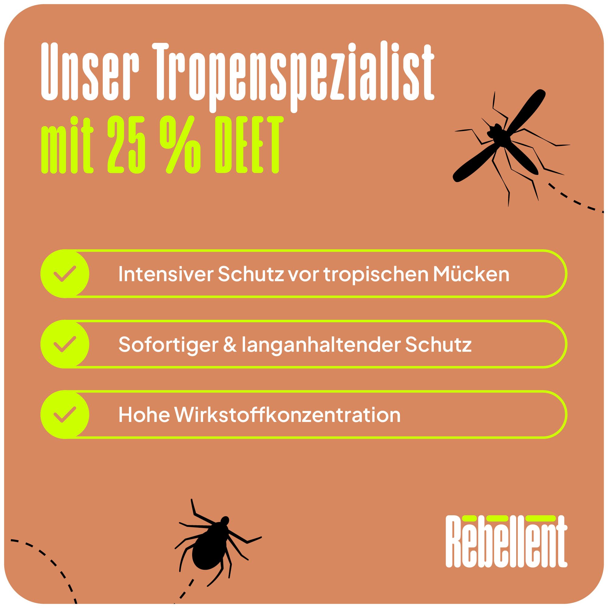 Rebellent Insektenschutzspray Set – FORTE & SENSITIV - SPAR-SET