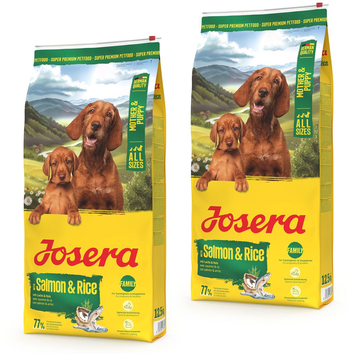 Josera A/S Mother & Puppy Salmon Rice 25 kg