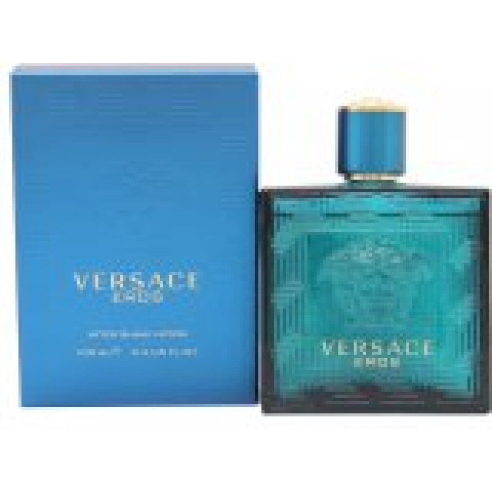 Versace Eros After Shave Lotion Flakon und Karton.