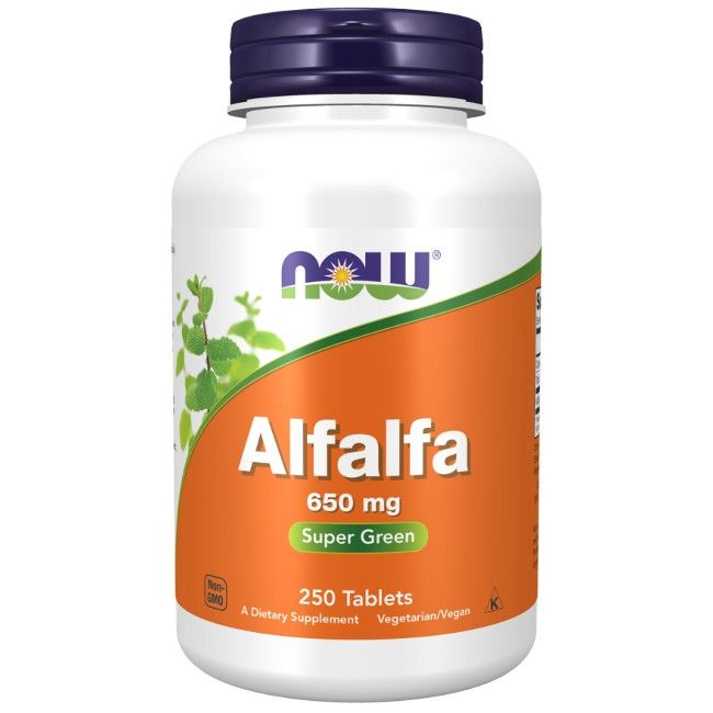 Now Foods Alfalfa 650 mg 250 Pc