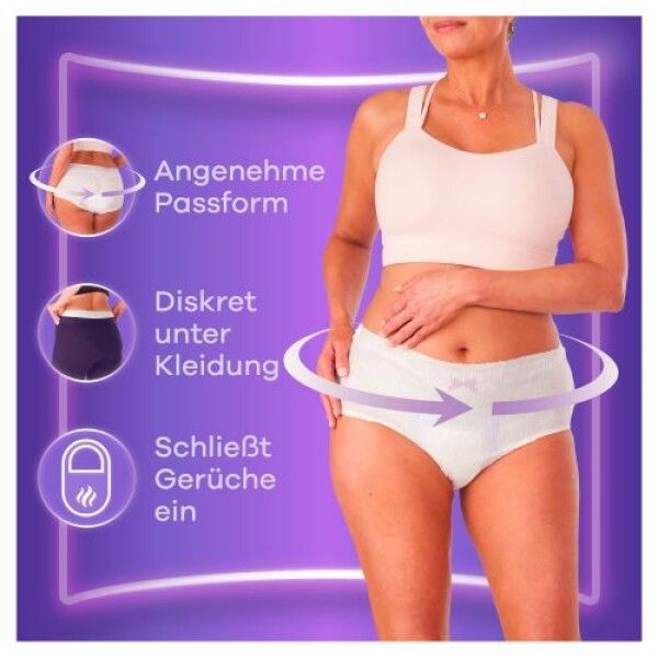 always - Inkontinenz-Höschen "Discreet Inkontinenz Pants Plus Gr.M" Monatspack